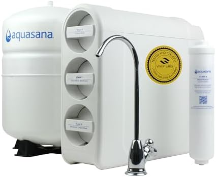 Aquasana SmartFlow Reverse Osmosis System | 90 Contaminants | AQ-SFRO2-CHR by Aquasana