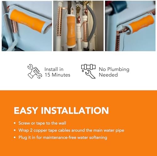 YARNA Electronic Water Descaler – No-Salt Softener, Pipes to 1" CWD24 - Image 3