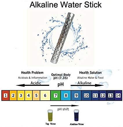 Portable Alkaline Hydrogen Water Ionizer Stick Stainless Healthy pH Lonizer Sealed with Plastic Wrapper Travel (10) - Image 4