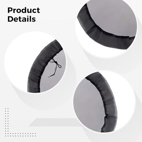 Drawstring Adjustable, Rain Barrel Net Covers 2 Pcs, Polyester, Mesh Mosquito-Proof Rainwater Storage For, Gardens Outdoor, Yards, Farms Fit Universal - Image 2