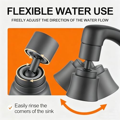 Metal Swivel Sink Faucet Aerator Extender for Kitchen Bathroom - Image 5