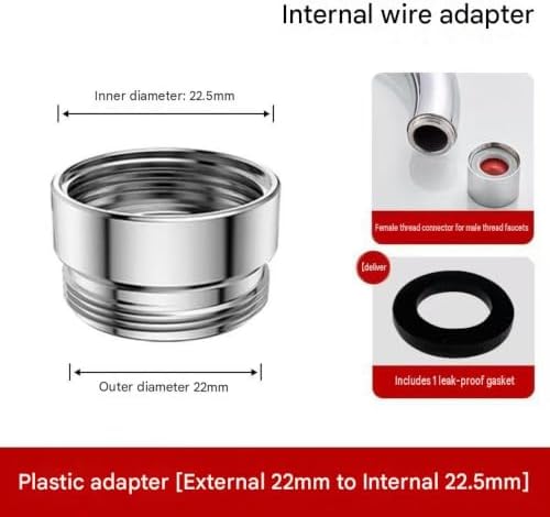 Faucet Adapter for Sink Aerator Water Filter Purifier Connector (5,22 outside within 1/2") - Image 6