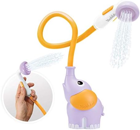 Yookidoo Elephant Baby Bath Shower Purple by Yookidoo