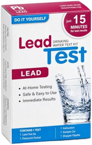 Lead Water Test Kit for Tap & Well Water by Unknown
