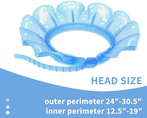 kair Baby Bath Visor Soft Silicone Shower Cap fit for Less Than 24 Months - Image 2