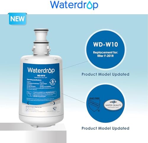 Waterdrop F-201R Water Filter Replacement for InSinkErator® F-201R, 2 Pack - Image 2