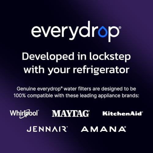 everydrop by Whirlpool Ice & Water Refrigerator Filter 1, Purple, EDR1RXD1 - Image 6