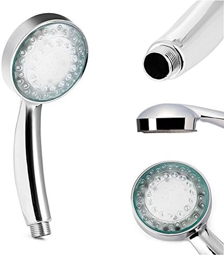 3-Color Temperature Sensitive Gradient LED Shower Head Showerheads Light Water Stream Color Changing Shower Head For Kitchen and Bathroom Baby Safty - Image 4
