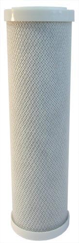 APPLIED MEMBRANES INC. 10" x 2.5" Carbon Block Filter Cartridge | Chlorine, Taste & Odor Reduction | 10 Micron Filtration Rating | Replacement Filter for Under Sink RO and Whole House Filters (1) by AppliedMembranesInc
