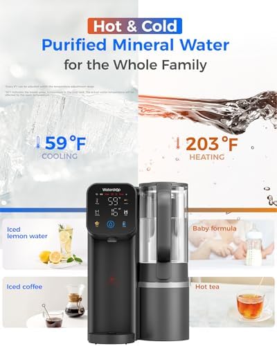 Waterdrop M6CG Hot & Cold Reverse Osmosis System Countertop, Mineral Added - Image 3