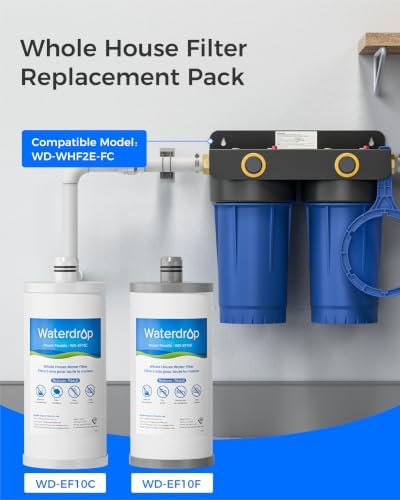 Waterdrop WHF2E-PC Whole House Water Filter System, 4-Stage Filtration with EF10FC, Bundle - Image 7