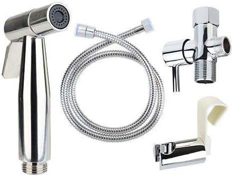 Brondell CSL-40 CleanSpa Luxury Hand Held Bidet Shattaf Sprayer, Silver - Image 5