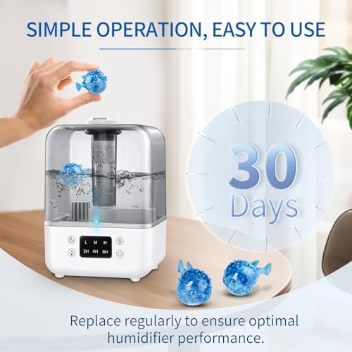 12Pcs Humidifier Cleaning Fish Demineralization Cartridge to Purifier Water - Image 7