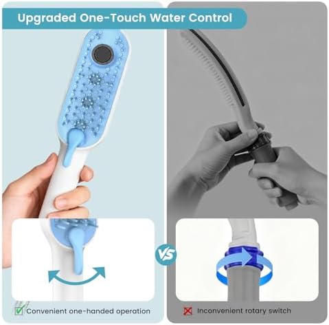 Dog Shower Attachment, Handheld Sprayer for Indoor & Outdoor Pet Bathing - Image 6