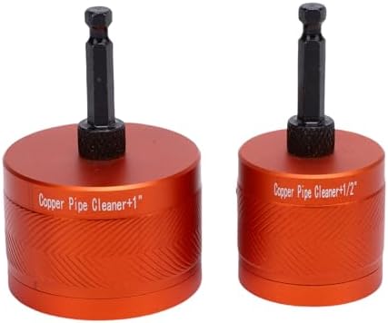 Jiawu Copper Pipe Cleaner, Rust and Paint Removal Metal Pipe Cleaner, Plumbing with Stainless Steel Wire Brush for Copper Pipes Metal Tubes - Image 6