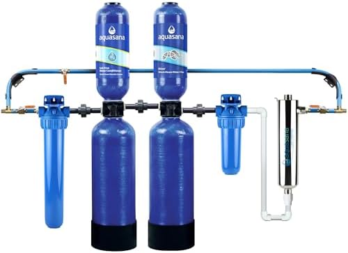 Aquasana Whole House Water Filter System | 1M Gal | UV | WH-1000-CS-UVS-B - Image 4