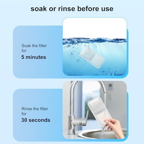 (12 Pack) Cat Water Fountain Filters Replacement Compatible with oneisall Cat Water Fountain, Cat Fountain Filters for 67oz/2L Stainless Steel Cat Fountain - Image 4