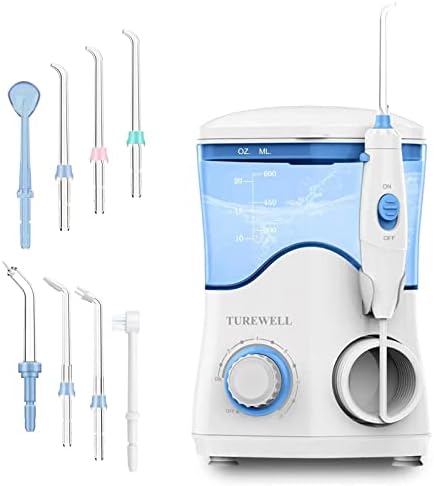 TUREWELL FC162 Water Dental Flosser for Teeth/Braces by TUREWELL