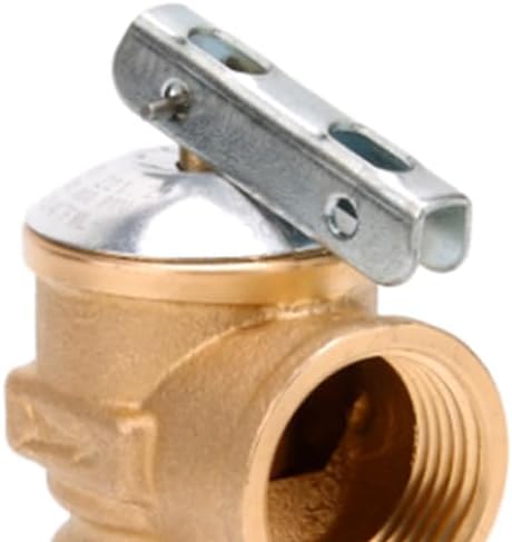 Temperature Pressure Relief Valve 3/4 NPT 150PSI Hot Water Storage Tank, Brass Material, High Temperature - Reliable Pressure Relief, Wide Application, Safe Water Heater Kit - Image 6