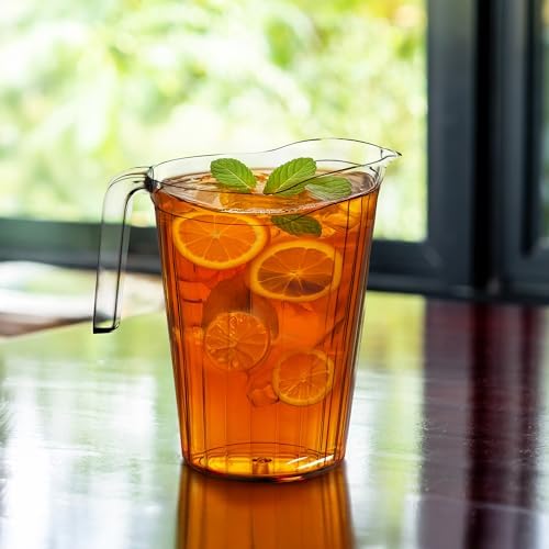 DecorRack 6 Pack 75 oz Polycarbonate Pitchers, Beverage Dispenser - Image 7