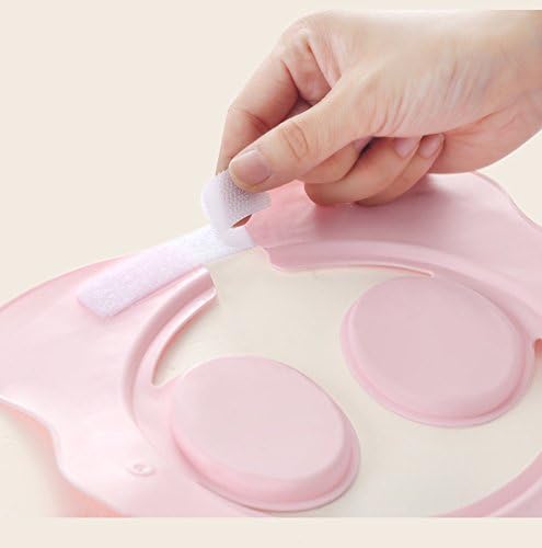 Shower Cap for Kids, Baby Shower Cap bath wash Shampoo rinser shield Hat Adjustable head hair Visor Protection Toddler and Children,Prevent water from entering eyes and ears(Blue) - Image 4