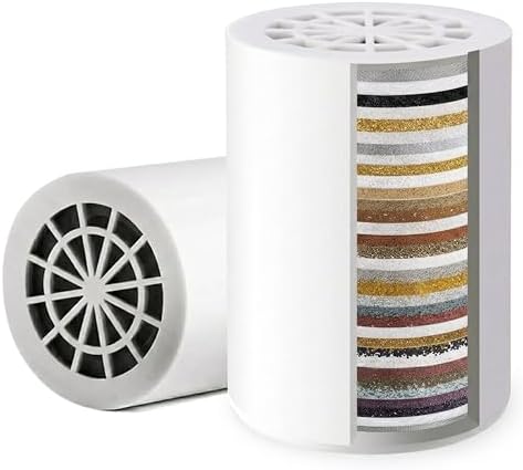 iSpring FSF1 33-Stage Shower Filter Replacement Cartridge, White by iSpring