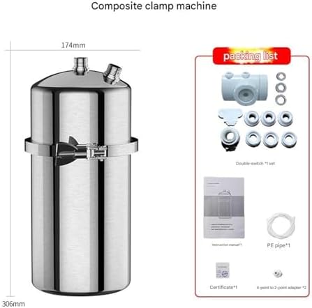 Countertop Embedded Stainless Steel Water Purifier Whole House Ultrafiltration Tap Well Filter Home for Filtration - Image 2