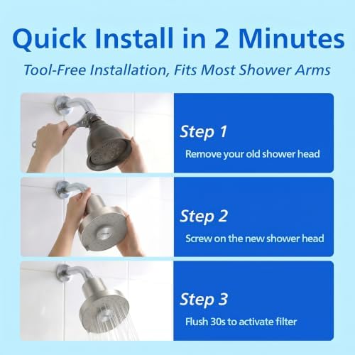Philips Filtered Shower Head, for Softer Skin & Smoother Hair, AWP1706BN/37 - Image 5