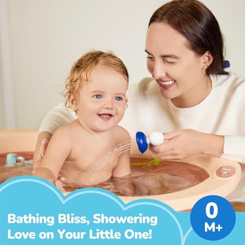 G-WACK Baby Bath Toys Shower Head Sprayer with Baby Stuff Water Themometer - Image 2