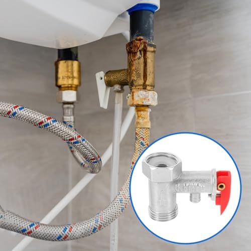 Water Heater Pressure Relief Valve 0.8 Mpa Brass Safety Valve - Image 6