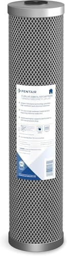 Pentair Pentek FloPlus-20BB Big Blue Carbon Water Filter, 0.5 Micron by PENTAIRPENTEK