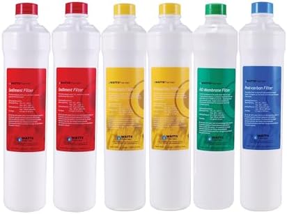 Watts Premier RO Pure Annual Filtration Kit 6-Pack Of Necessary Filters by WattsPremier