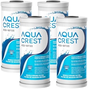 AQUA CREST FXHTC Sediment and Carbon Water Filter for GE® FXHTC, 5 Micron by AQUACREST