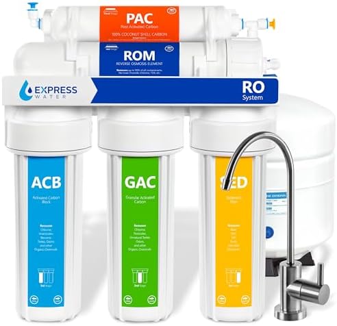 Express Water RO10M, 5-Stage Reverse Osmosis Water Filter System, 100 GPD by ExpressWater