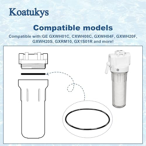 6Pcs WS03X10038 Water Filter Housing O-Ring Gasket for GE - Image 3