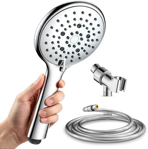 FEELSO Shower Head with Handheld, High Pressure Hand Held Shower Head by FEELSO