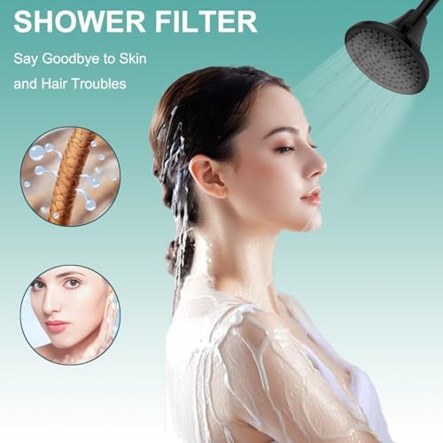 Water Replacement Filter for Shower Head,Compatible with Homlord JDX2001 Shower Head Cartridge,for Hard Water Remove Chlorine and Harmful Substances.（4 Pack） - Image 6