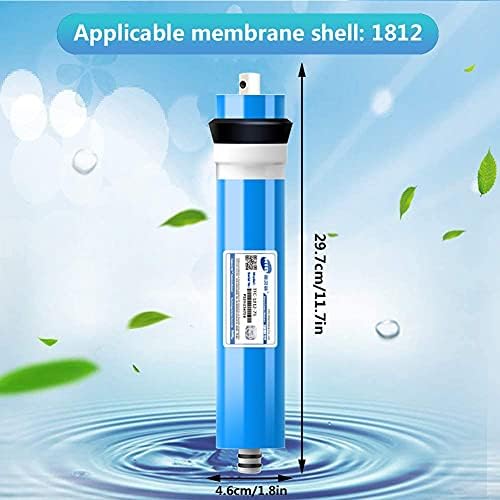 TFC-1812-75 Universal Compatible RO Membrane， 75 GPD Replacement Membrane for 5-Stage Home Drinking Reverse Osmosis Water Filtration System - Image 3