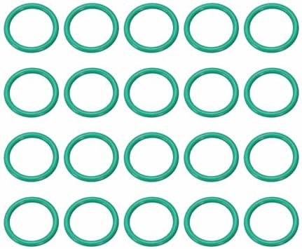 HARFINGTON 20 Pcs Fluorine Rubber O-Rings 22mm OD 17.2mm ID 2.4mm Width Round Sealing O Ring Seal Gasket for Industrial Engines Plumbing Faucet Hose Automotive by HARFINGTON