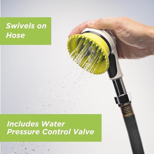 Wondurdog Dog Wash Attachment for Garden Hose, Outdoor Nozzle Sprayer - Image 4