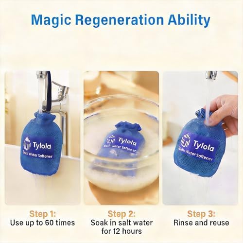 Bath Filter for Tub, Bathtub Water Filter for Hard Water, Reusable Bath Water Softener for Tub Faucet, Helps Reduce Heavy Metals & Hard Water Minerals, Softer Skin & Hair, Tylola Bath Tech 2000 - Image 6