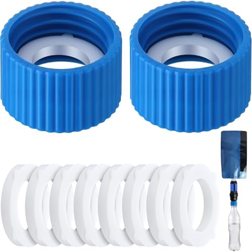 2 Pcs Water Filter Coupling Kit, Compatible with Sawyer Squeeze Filter by Clickhere