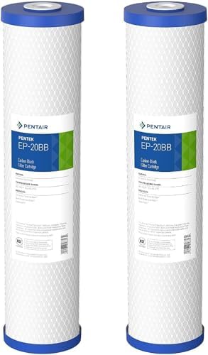 Pentair Pentek EP-20BB Big Blue 20" x 4.5" Carbon Block Water Filter by PENTAIRPENTEK