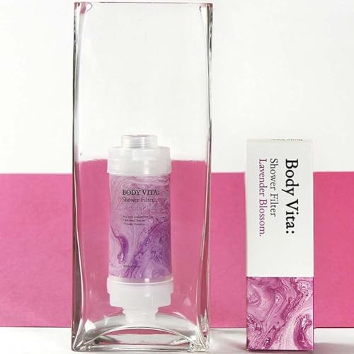 Vitamin Shower Filter for Reduces Dry Itchy Skin, Dramatically Improves the Condition of Your Skin and Hair Lavender Blossom - Image 2