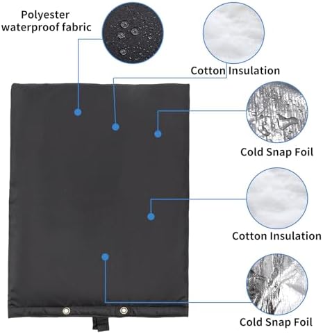TUYUU Backflow Preventer Cover, Sprinkler Valve and Well Pump Cover - Image 4