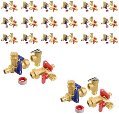 20Set GUOFIS Tankless Water Heater Service Valve Kit,FIPx PEX-A(TOOL054-20) by GUOFIS