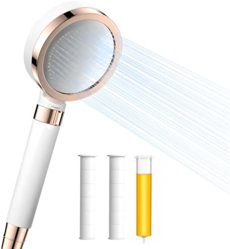 Beyn Korean Beauty VC Scent Handheld Filter Shower Head with Rotary Switch | Anti-Chlorine Hard Water Filter, Gentle Skin & Smooth Hair, Easy Install by DiscoverBeynBlendingTrendy
