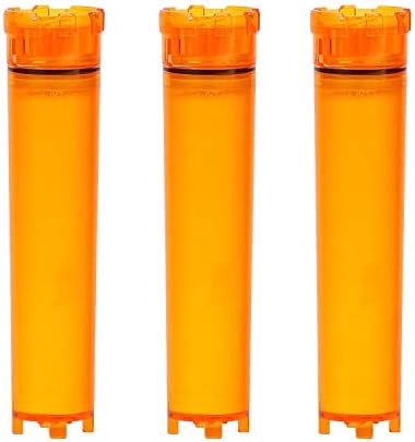 Shower Filter VCF-03 - Vitamin C Shower Refill Filter, 6 Cartridges (1 pack of 3x2) For VitaPure Sonaki Vitamin Shwoerhead, VCF-100, 100V, SUF-300VPX, VPM300 by VitaPure