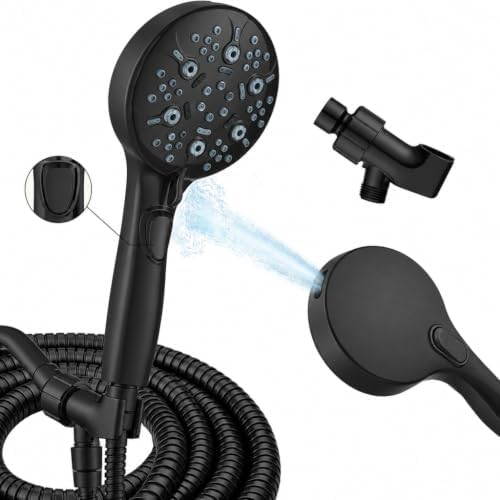 High Pressure Shower Head with Handheld,Power Wash & Auto Reset by Unknown