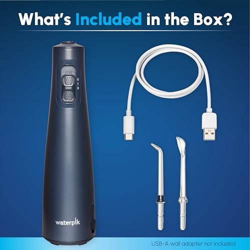 Waterpik Cordless Pulse 3100 Portable Water Flosser, Rechargeable, Blue - Image 4